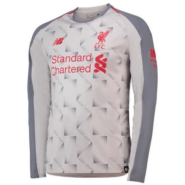 Thailande Maillot Football Liverpool Third ML 2018-19 Blanc